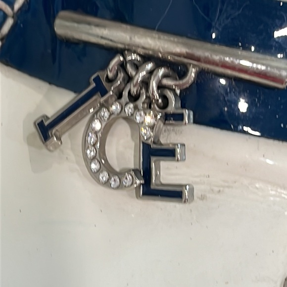 Ice Iceberg Leather Drivers Shoes White / Blue  8 - Picture 4 of 15